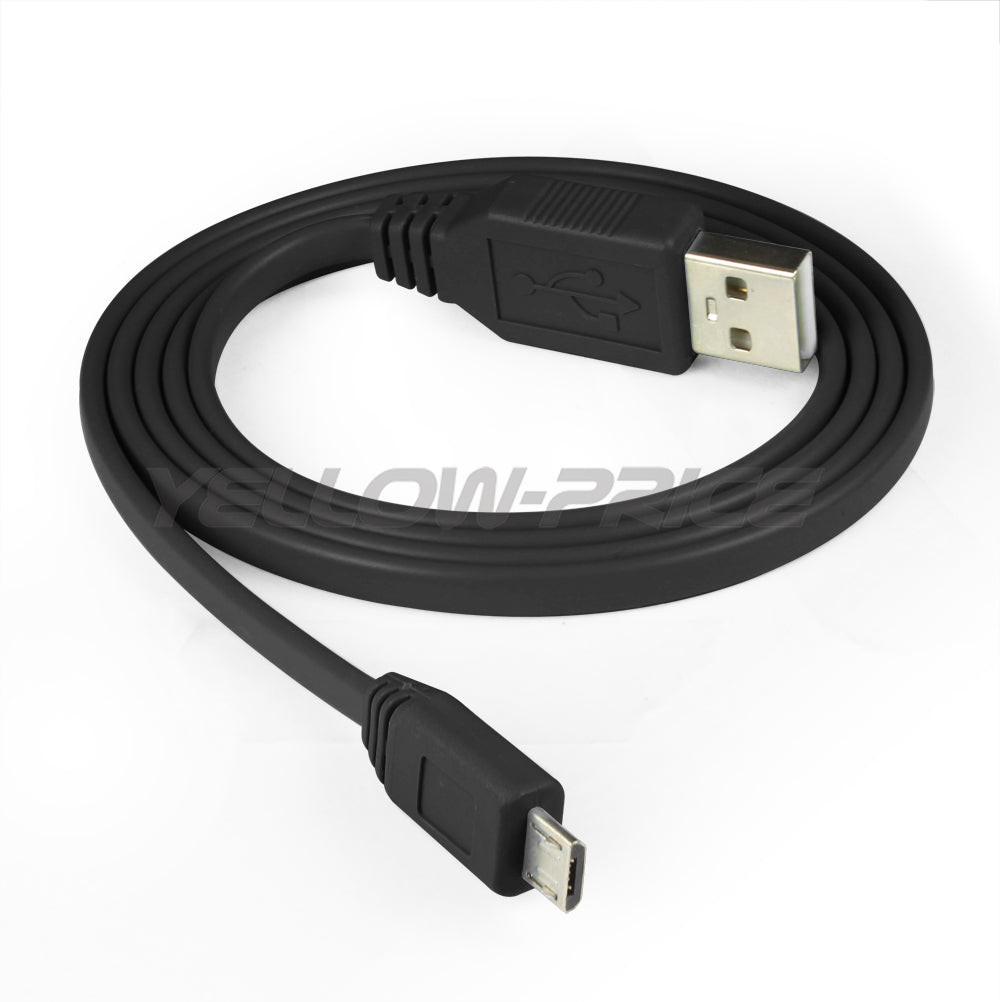 Multi-Colors Micro USB 2.0 Flat Cables 3.3 FT