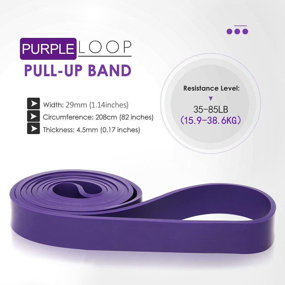 Heavy Duty Exercise Bands Latex Resistance Fitness GYM Power-lifting Assist Band