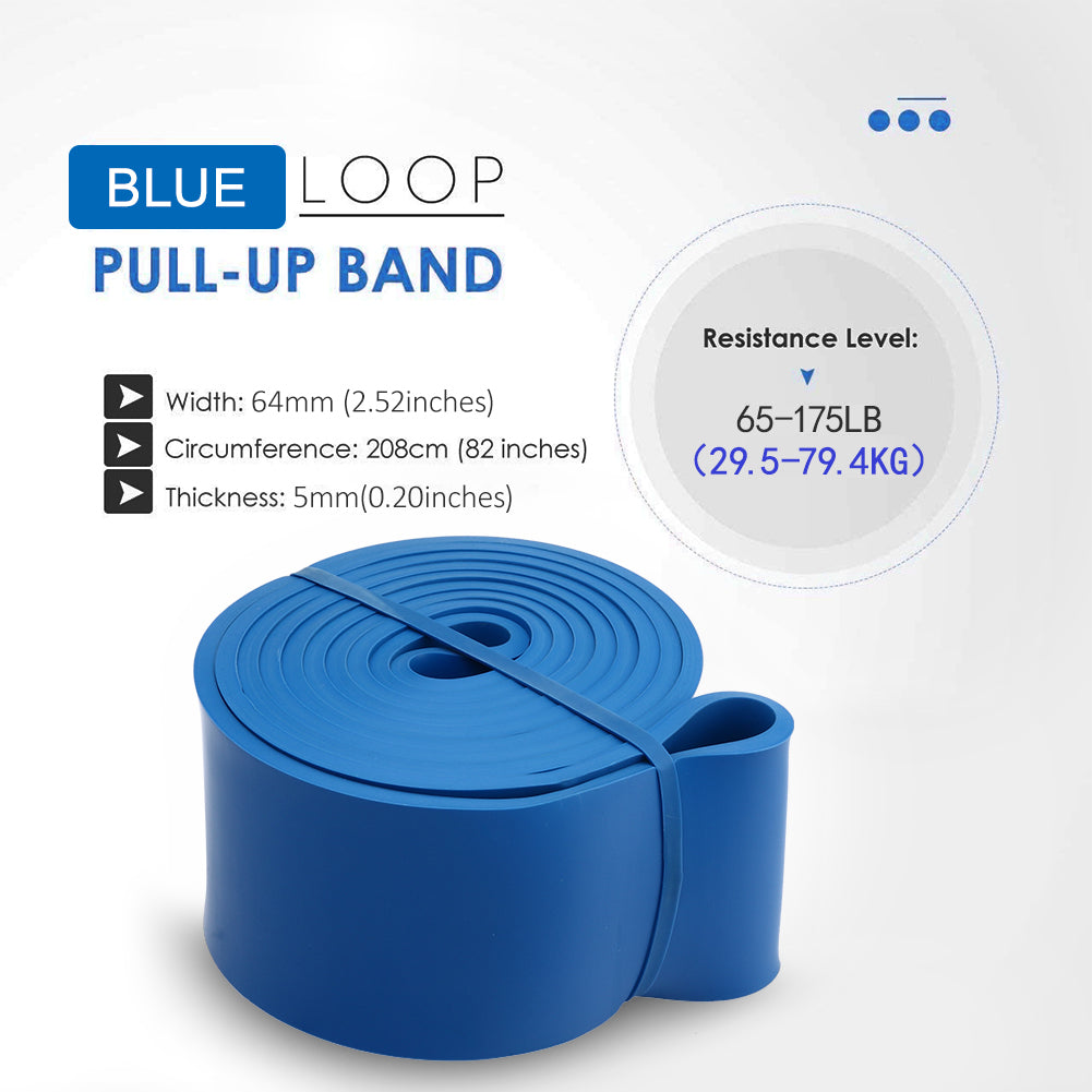 Heavy Duty Exercise Bands Latex Resistance Fitness GYM Power-lifting Assist Band