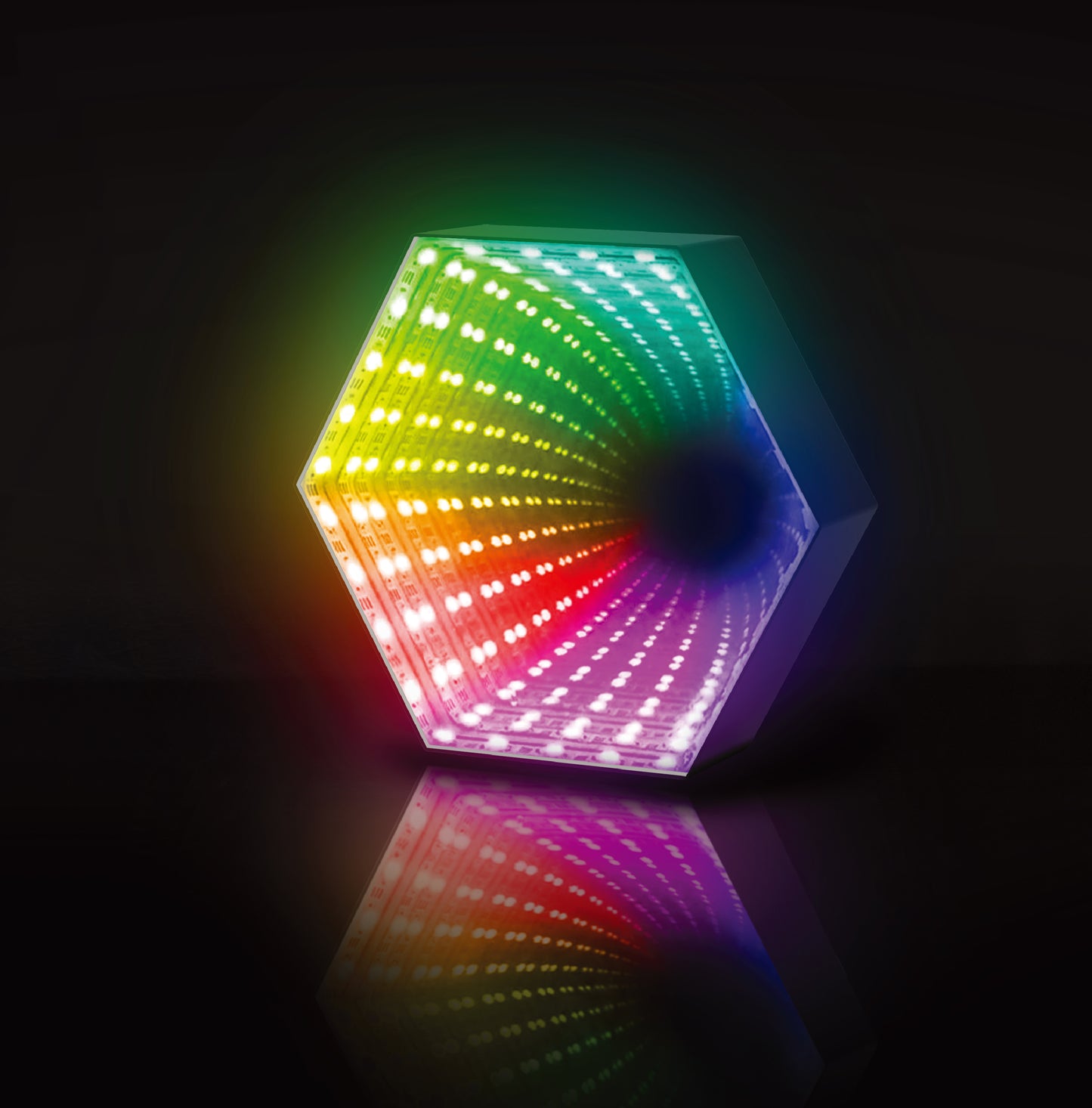 XTREME DIGITAL LIFESTYLE Sound-Reactive Infinity Mirror Light