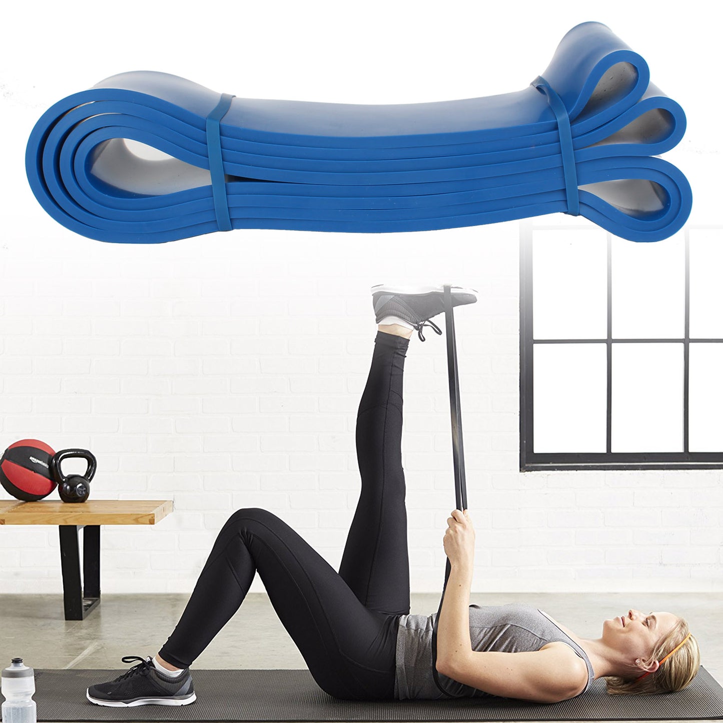 Heavy Duty Exercise Bands Latex Resistance Fitness GYM Power-lifting Assist Band